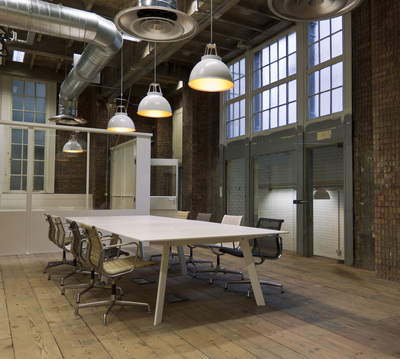Contemporary, cool office in industrial space in Holborn, London