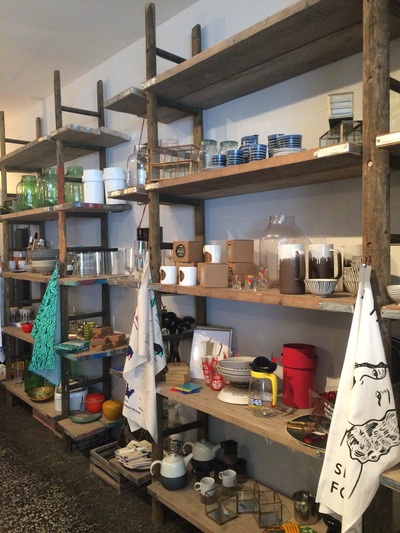 Reclaimed ladder and scaffold, shelving units